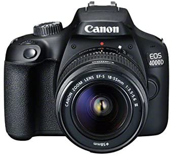 Canon EOS 4000D Camera with 18-55mm III Lens