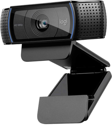 Logitech C920 HD Pro Webcam, Full HD 1080p/30fps