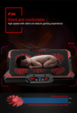 COOLCOLD 17inch Gaming Laptop Cooler and Stand with Six LED Quite Fast Fans at 2600RPM - also Display Screen and Two USB Port