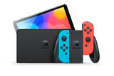 Nintendo Switch (OLED Model) - Neon Blue/Neon Red