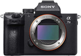 Sony a7 III (ILCE-7M3) 24.2 MP Digital Camera - 4K HLG - Mirrorless - Black - Body Only