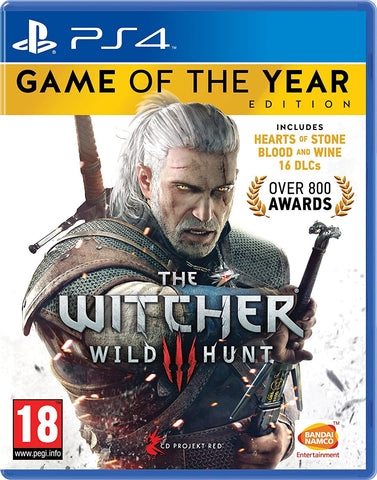 The Witcher 3 Wild Hunt Game of The Year (GOTY) PS4